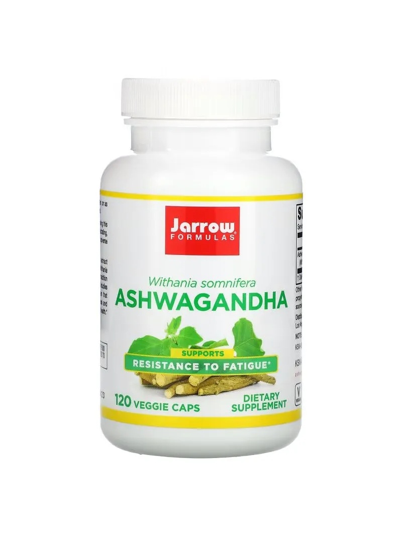 JARROW FORMULAS Ashwagandha 300 mg - 120 vegánskych kapsúl