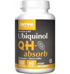 JARROW FORMULAS Ubiquinol QH-absorb (Ubiquinol) 100 mg – 60 toboliek