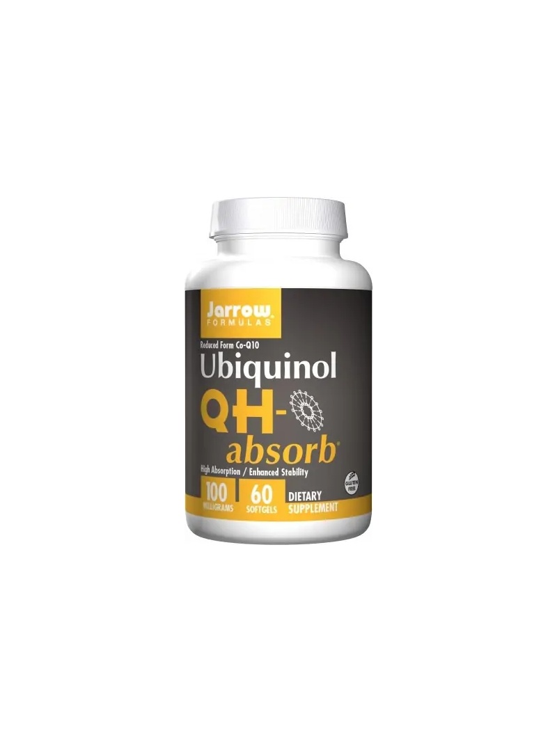 JARROW FORMULAS Ubiquinol QH-absorb (Ubiquinol) 100 mg – 60 toboliek