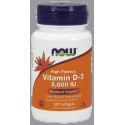 NOW FOODS Vitamín D3 5 000 IU (vitamín D3) – 120 mäkkých gélov