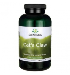 SWANSON Mačací pazúr 500 mg - 100 kapsúl