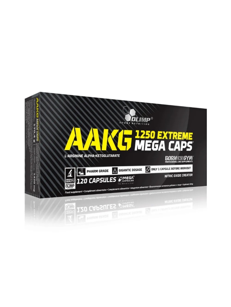 OLIMP AAKG 1250 Extreme Mega Caps - 120 kapsúl