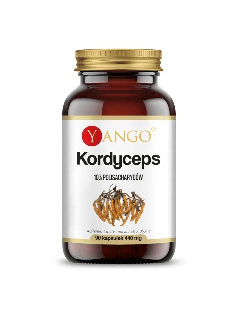 YANGO Cordyceps extrakt - 90 vegetariánskych kapsúl