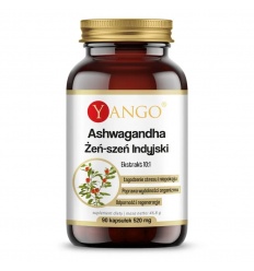 YANGO Ashwagandha - 90 vegetariánskych kapsúl