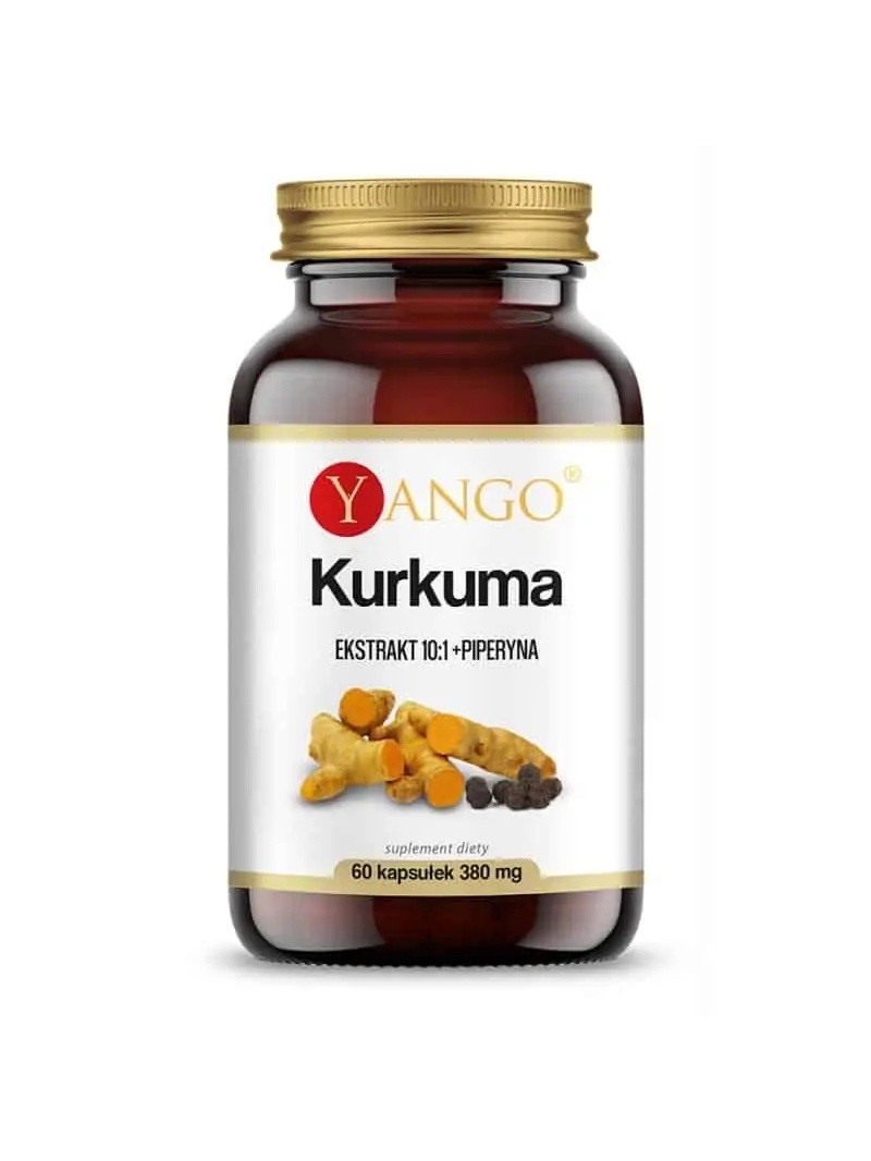 Výťažok z kurkumy YANGO - 60 vegetariánskych kapsúl