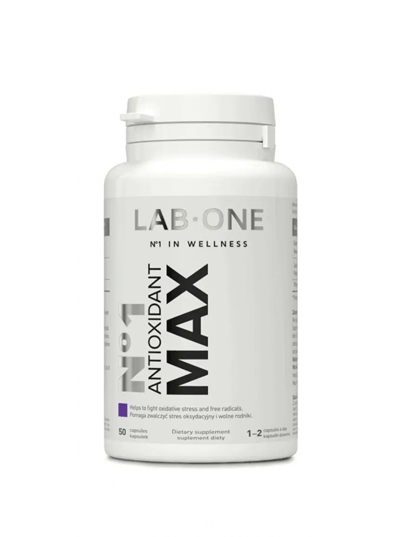 LAB ONE N°1 Antioxidant MAX (antioxidant) – 50 vegánskych kapsúl