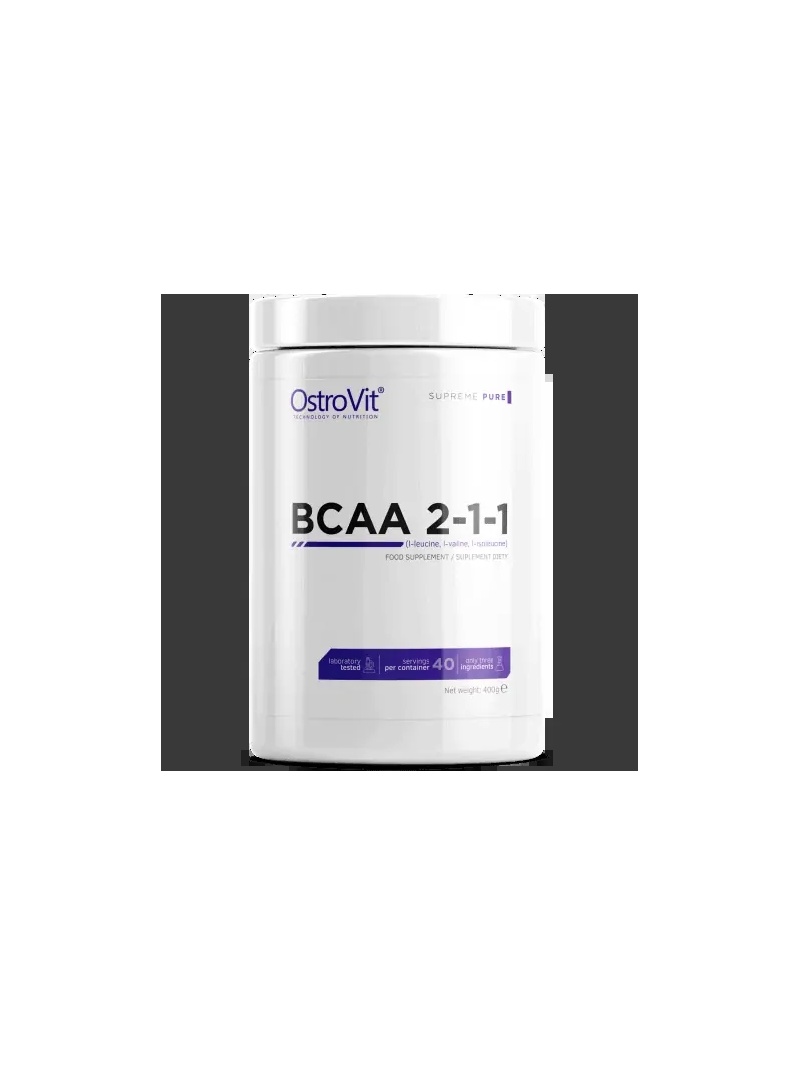 OstroVit BCAA 2-1-1 400g - citrón