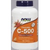 NOW FOODS Vitamín C (vitamín C-500) 100 pastiliek - pomaranč