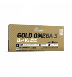 OLIMP GOLD OMEGA 3 D3 + K2 SPORT EDITION - 60 kapsúl
