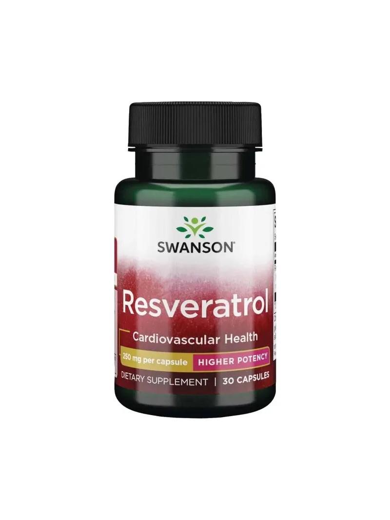 SWANSON Resveratrol (Resveratrol) 250 mg - 30 kapsúl