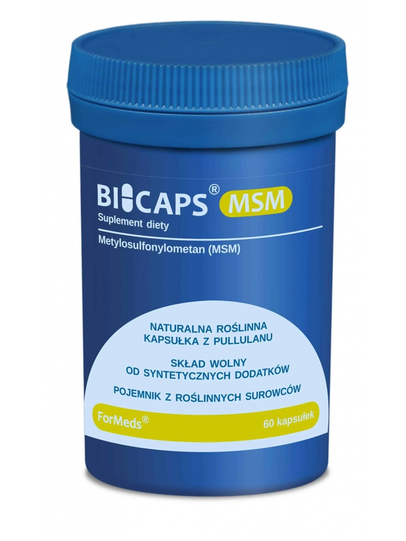 ForMeds Bicaps MSM (Metylsulfonylmetán) 60 rastlinných kapsúl
