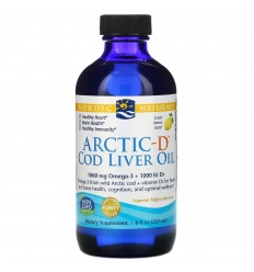 Nordic Naturals Arctic-D pekanový olej 237 ml citrón