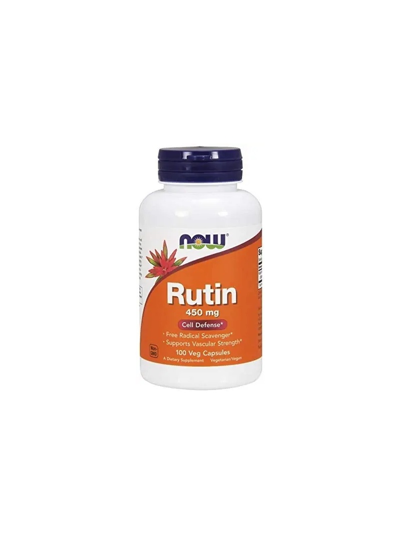 NOW FOODS Rutin 450 mg (Rutin) 100 vegetariánskych kapsúl