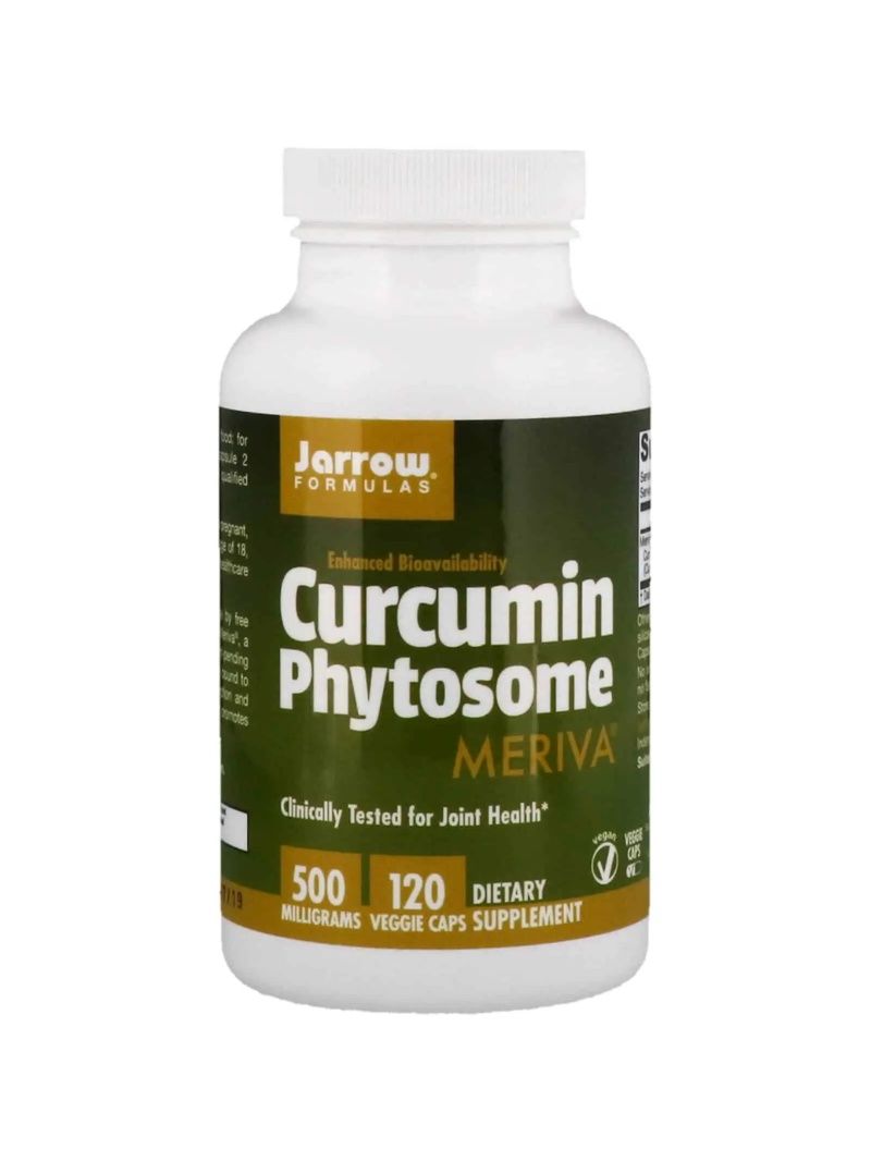 JARROW FORMULAS Curcumin Fytosome 500 mg (Meriva) 120 vegetariánskych kapsúl