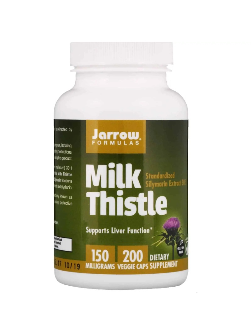 JARROW FORMULES Pestrec Mariánsky 200 Vegetarian Capsules