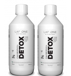 LAB ONE N°1 Chlorophyl DETOX (detoxikácia a okysličenie organizmu) 2 x 500 ml