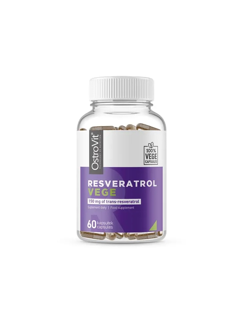 OSTROVIT Resveratrol Vege 60 vegetariánskych kapsúl