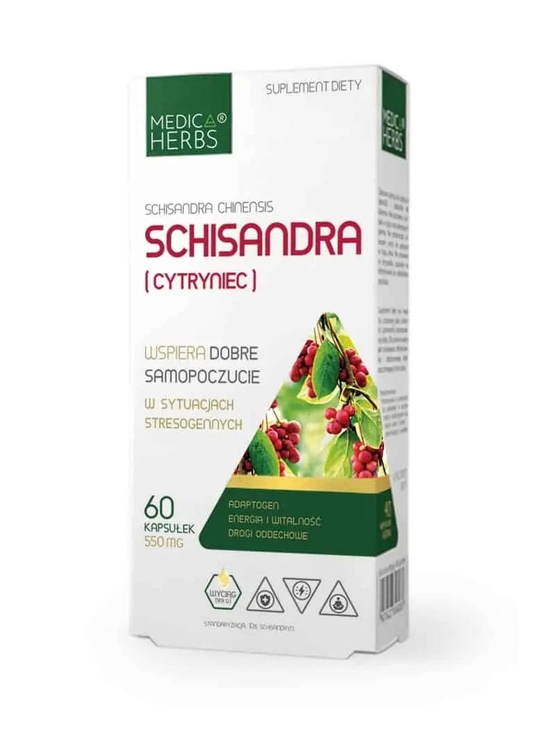 MEDICA HERBS Schisandra (Sisandra) 60 kapsúl