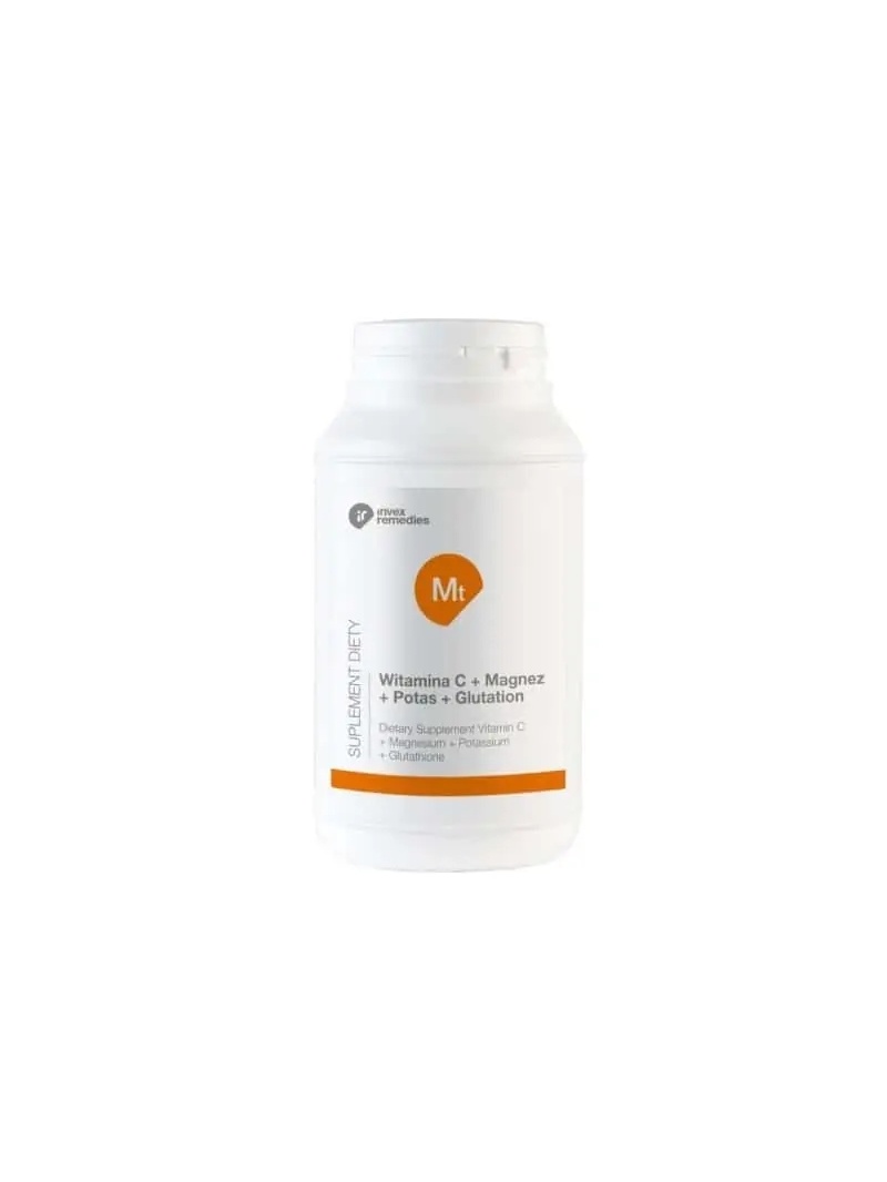 INVEX REMEDIES Vitamín C Horčík Draslík Glutatión (mitochondriálna funkcia) 450 g