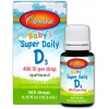 CARLSON LABS Baby&#39;s Super Daily D3 (vitamín D3 pre deti) 10 ml