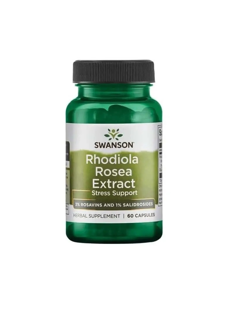 SWANSON Rhodiola Rosea Extract 250 mg 60 kapsúl