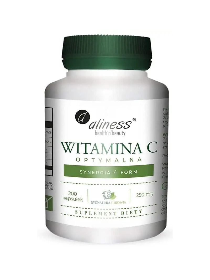 ALINESS Vitamín C Optimal 250 mg 200 vegetariánskych kapsúl