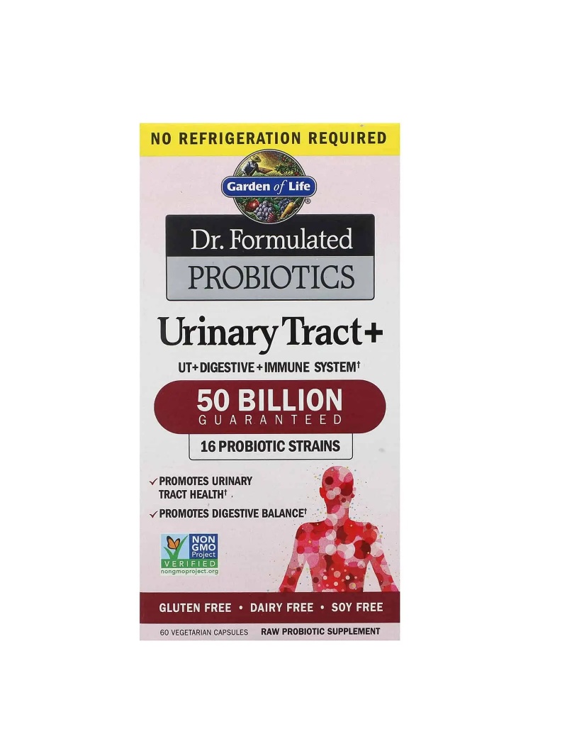 ZÁHRADA ŽIVOT Dr. Formulovaná probiotiká Urinary Tract+ 60 vegetariánskych kapsúl
