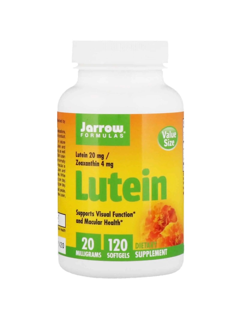 JARROW FORMULAS Luteín (luteín, starostlivosť o oči) 120 mäkkých gélov