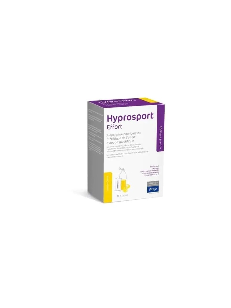 Cvičenie PiLeJe HYPROSPORT (sacharidový nápoj) 14 vrecúšok