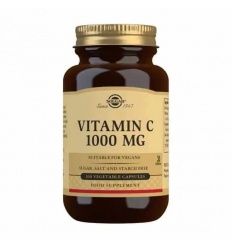 SOLGAR Vitamín C 1000 mg (vitamín C, imunitný) 100 vegetariánskych kapsúl