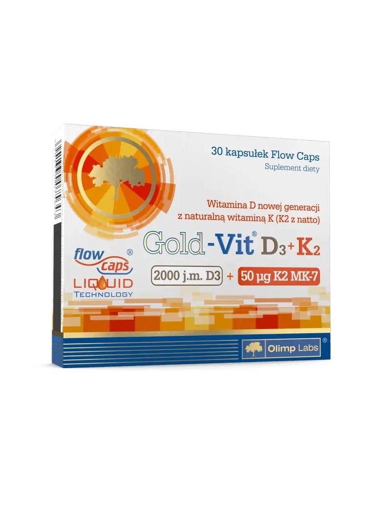 OLIMP Gold-Vit D3+K2 (imunita a zdravie) 30 kapsúl