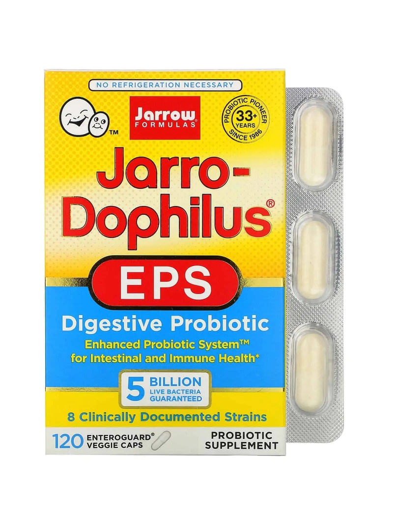 JARROW FORMULAS Jarro-Dophilus EPS 5 miliárd (črevná mikroflóra) 120 vegetariánskych kapsúl