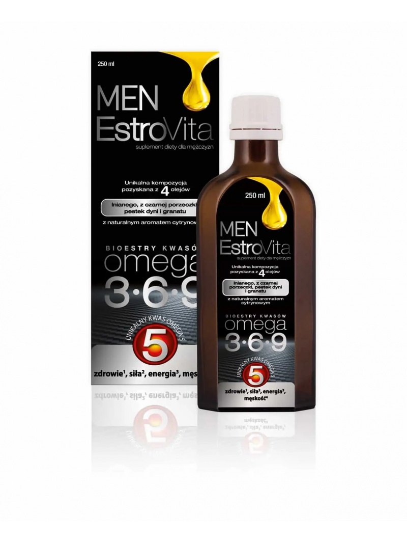 EstroVita MEN (Omega mastne kyseliny pre mužov) 250 ml