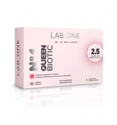 LAB ONE N°1 QueenBiotic (Probiotikum pre ženy) 30 kapsúl