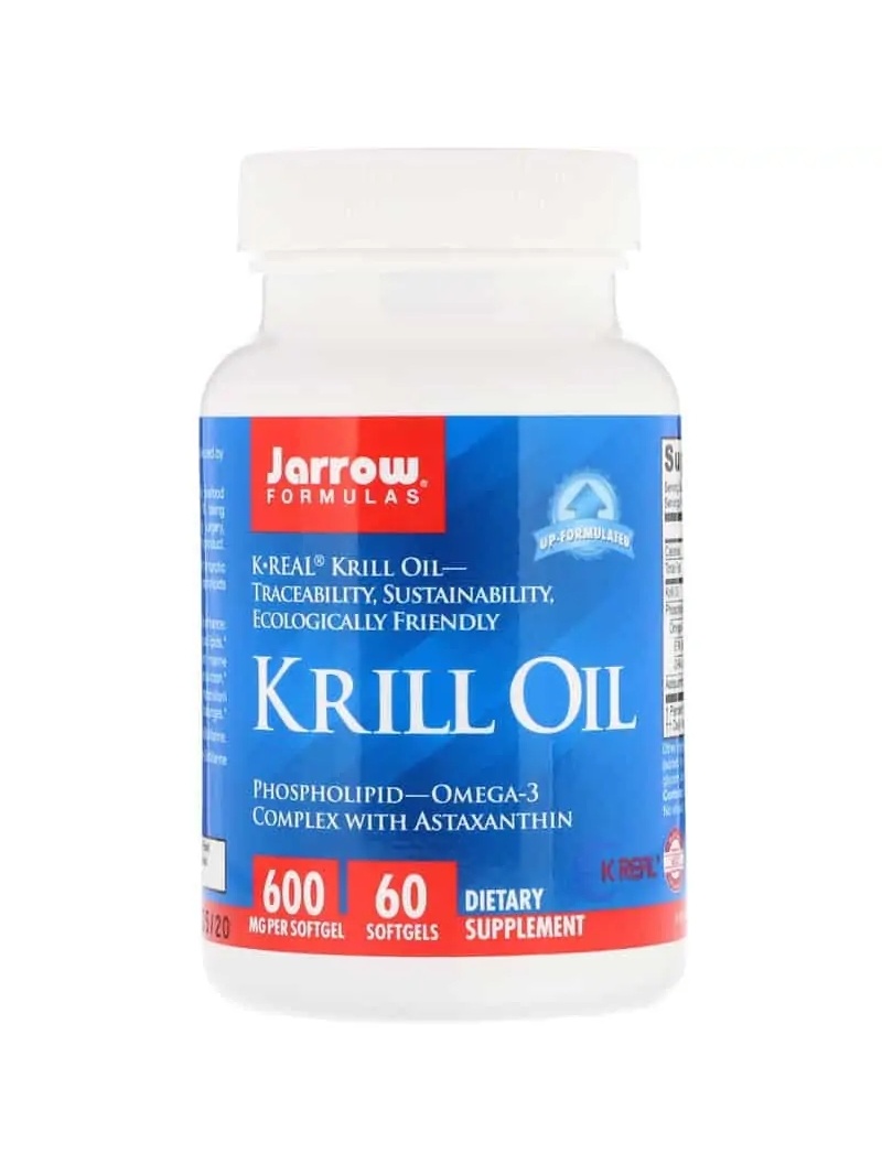 JARROW FORMULAS Krill Oil 60 mäkkých gélov