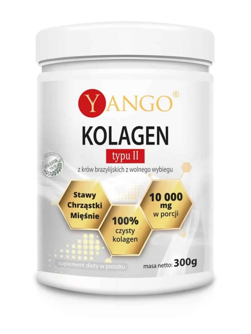 YANGO Kolagén typ II (kąby, chrumkavé, svaly) 300g