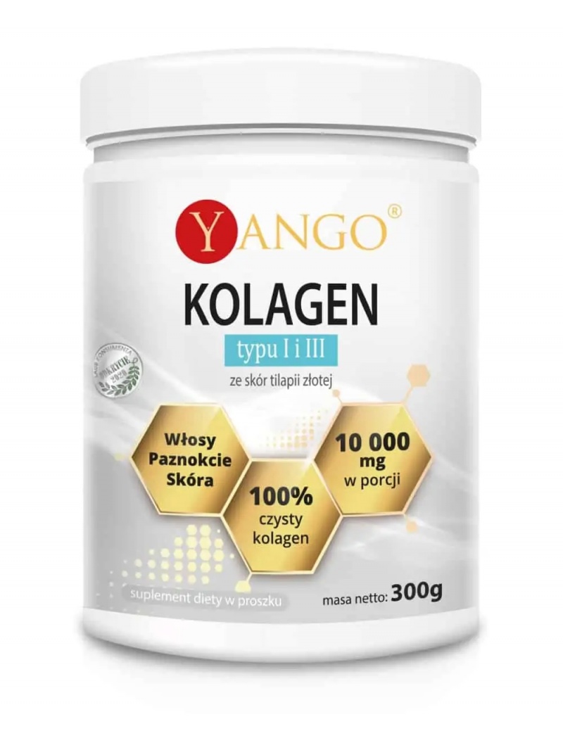 YANGO Kolagen typ I a III (Vlasy a nechty) 300g