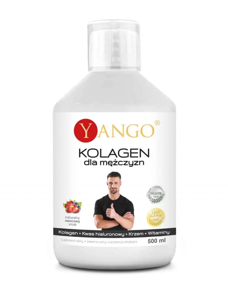 YANGO Kolagén pre mužov 6 000 mg (podpora kabov) 500 ml