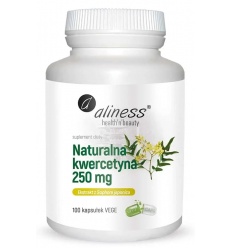 ALINES Natural Quercetin 250 mg 100 vegetariánskych kapsúl