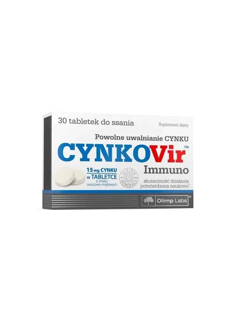 OLIMP ZINKOVir Immuno (zinok, imunita) 30 pastiliek