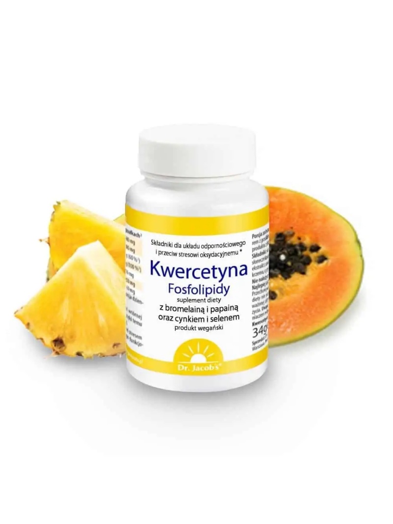 DR. JACOBS kvercetínové fosfolipidy (imunitné, oxidačný stres) 60 kapsúl