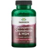 SWANSON Glukosamín Chondroitín MSM (glukosamín, Chondroitín, MSM) 120 tabliet