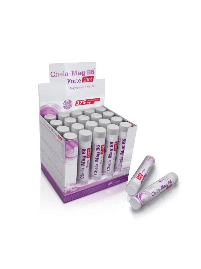 OLIMP Chela Mag B6 Forte Shot 20 x 25ml pomaranč