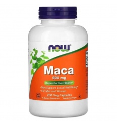 NOW FOODS Maca 500 mg (energia a vitalita) 250 vegetariánskych kapsúl