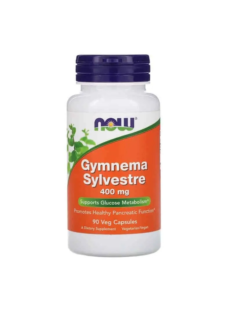 NOW FOODS Gymnema Sylvestre 400 mg (extrakt z listov Gurmar) 90 vegetariánskych kapsúl
