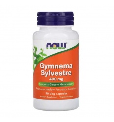 NOW FOODS Gymnema Sylvestre 400 mg (extrakt z listov Gurmar) 90 vegetariánskych kapsúl