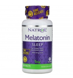 Natrol Melatonin Time Release 1 mg (Melatonin) 90 vegetariánskych tabliet