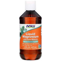 NOW FOODS Tekutý horčík so stopovými minerálmi 237 ml