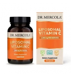 DR. MERCOLA Lipozomálny vitamín C 1000 mg (lipozomálny vitamín C) 60 kapsúl