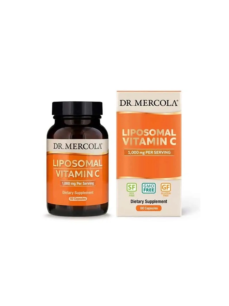 DR. MERCOLA Lipozomálny vitamín C 1000 mg (lipozomálny vitamín C) 60 kapsúl